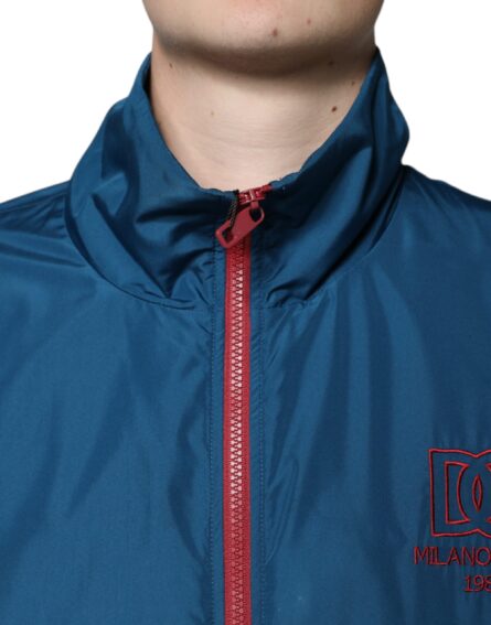 Multicolor Polyester Full Zip Jacket - Image 5