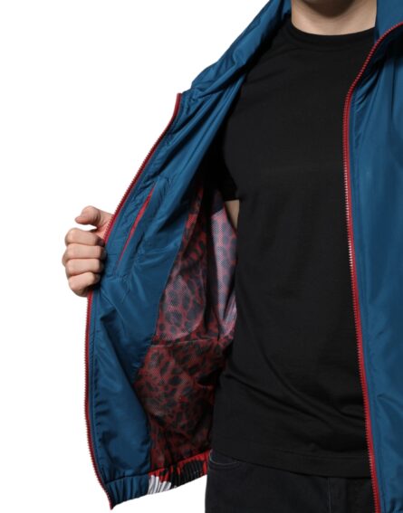 Multicolor Polyester Full Zip Jacket - Image 7