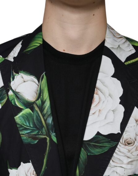 Black Rose Cotton Men Formal 2 Piece Suit - Image 5