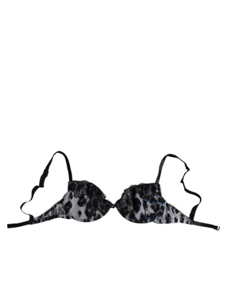 White Leopard Push Up Reggiseno Bra Underwear - Image 2