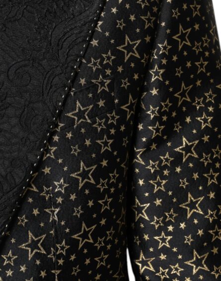 Black Stars Jacquard SICILIA 2 Piece Suit - Image 6