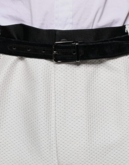 White Polyester Formal Dress Pants - Image 5