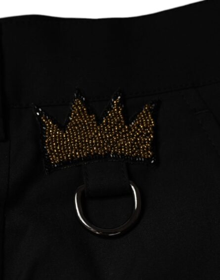 Black Crown Cotton Dress Pants - Image 6