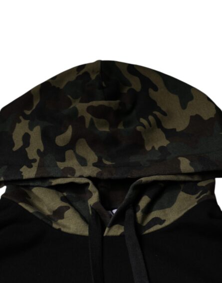 Black Camouflage Hooded Sweatshirt Sweater - Image 6