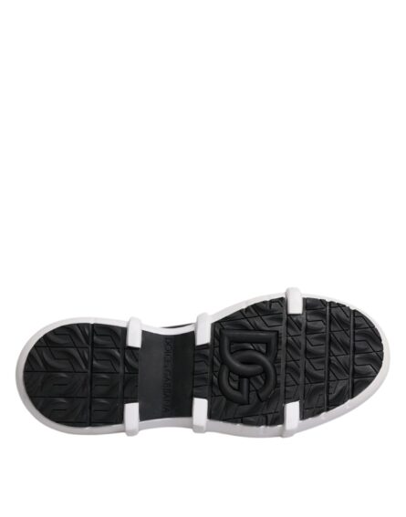 Black Nylon Galileo High Top Sneakers Shoes - Image 8