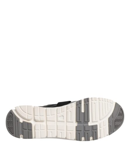 Multicolor Leather Suede Low Top Sneakers Shoes - Image 8