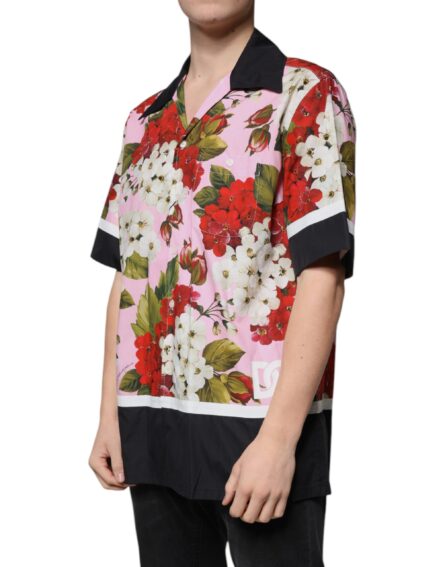 Multicolor Floral Button Down Casual Shirt - Image 3