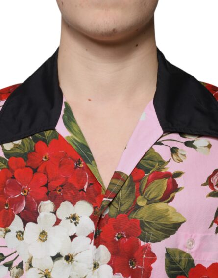 Multicolor Floral Button Down Casual Shirt - Image 5