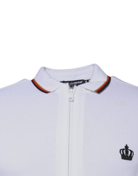 White Crown Men Full Zip Sweatshirt Sweater - Image 3