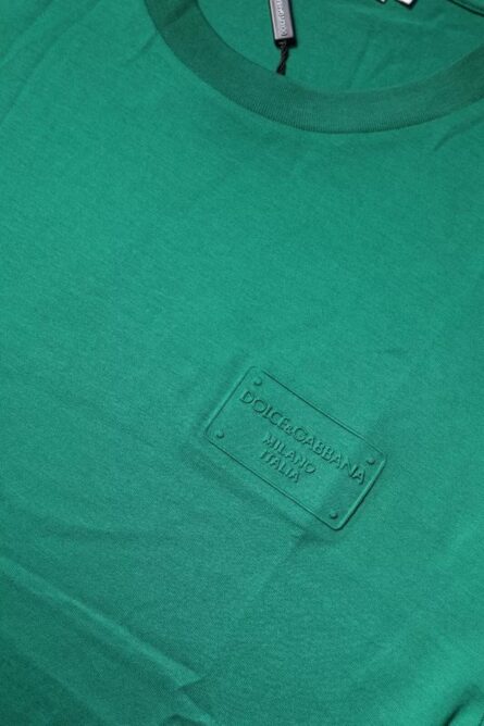 Green Logo Crew Neck Short Sleeves T-shirt - Image 6