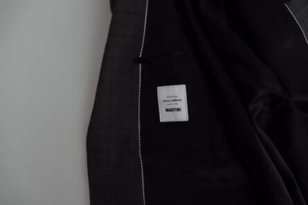 Gray Wool Men Formal 2 Piece MARTINI Suit - Image 8