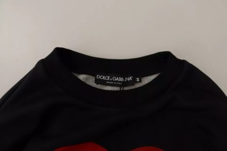 Black Cupid Print Hoodie Sweatshirt Sweater - Image 8