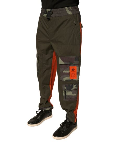 Multicolor Camouflage Jogger Cargo Pants - Image 3