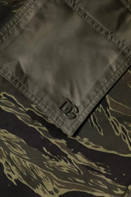 Green Cotton Jogger Cargo Pants - Image 7