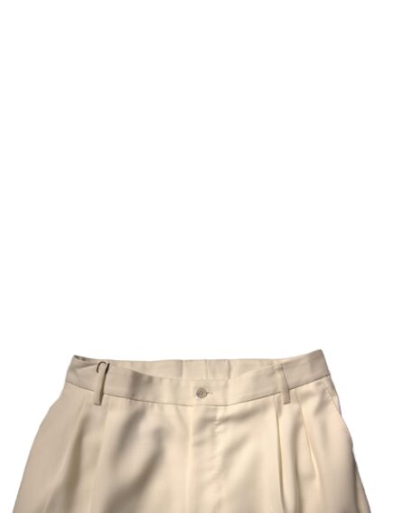 Off White Straight Dress Pants - Image 5