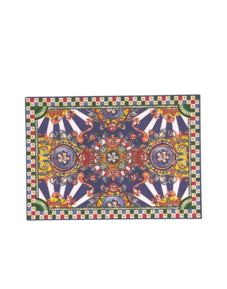 Multicolor Carretto Siciliano Envelope Post Card Holder - Image 2
