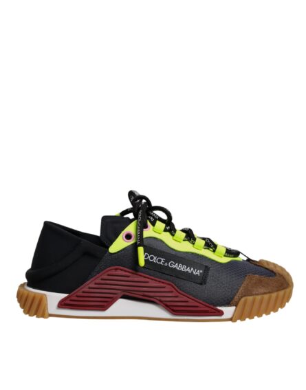 Multicolor Nylon Low Top NS1 Sneakers Shoes - Image 5