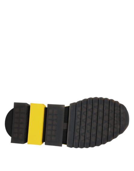 Yellow SORRENTO Sport Stretch Sneakers Shoes - Image 8