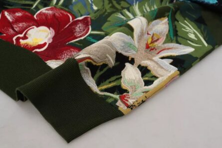 Jungle Wool Silk Pullover Logo Sweater - Image 6
