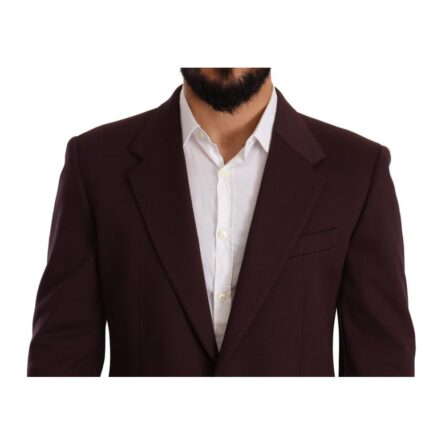 Purple Cotton Blazer - Image 3