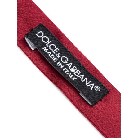 Red Silk Bowtie - Image 3