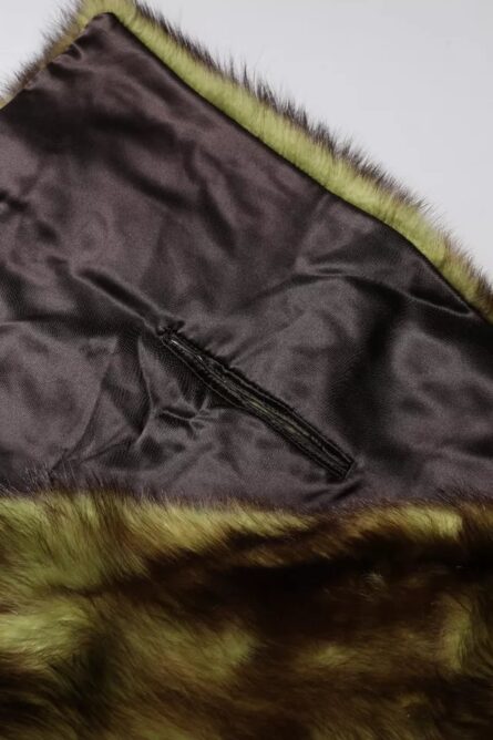 Multicolor Fur Shawl Neck Wrap Cover Collar Scarf - Image 7