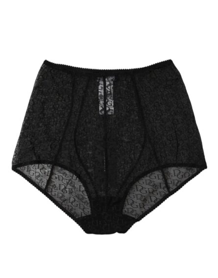 Black Logo Girdle High Waist Panty Underwear - Image 4