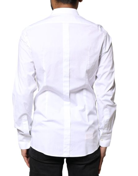 White GOLD Cotton Long Sleeves Dress Shirt - Image 3
