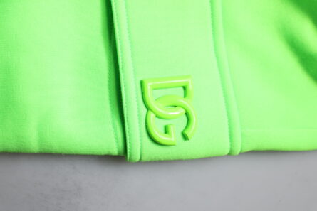 Neon Green Cargo Jogger Men Sweatpants Pants - Image 6