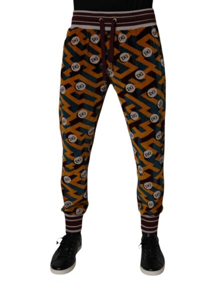 Multicolor Logo Monogram Jogger Sweatpants Pants - Image 2