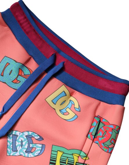 Pink Logo Monogram Jogger Sweatpants Pants - Image 6