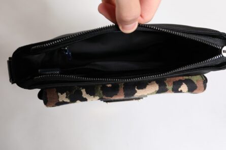 Multicolor Leopard Jacquard Crossbody Bag - Image 7