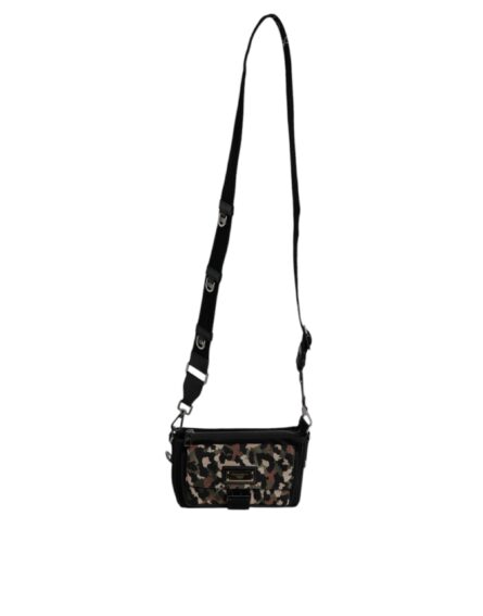 Multicolor Leopard Jacquard Crossbody Bag - Image 8