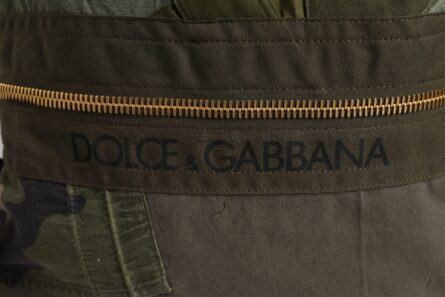 Military Green Patchwork Rucksack Backpack Bag - Image 6