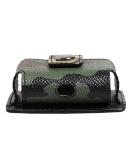 Multicolor Camouflage Leather Airpods Case - Image 8