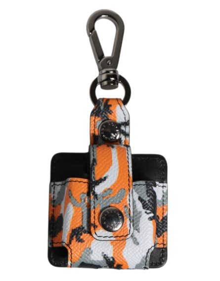 Multicolor Camouflage Leather Airpods Case - Image 2
