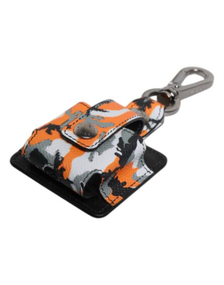 Multicolor Camouflage Leather Airpods Case - Image 8
