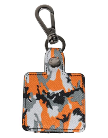 Multicolor Camouflage Leather Airpods Case - Image 5