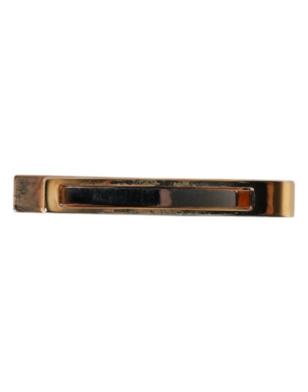 Multicolor Gold Tone Brass Tie Clip Bar - Image 3