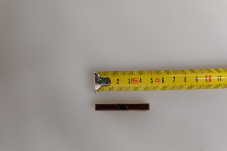 Multicolor Gold Tone Brass Tie Clip Bar - Image 5