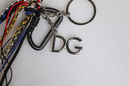 Multicolor Braided Rope Logo Bag Shoulder Strap - Image 6