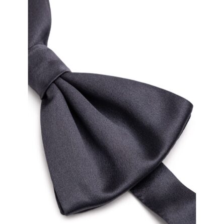 Gray Silk Bowtie - Image 2