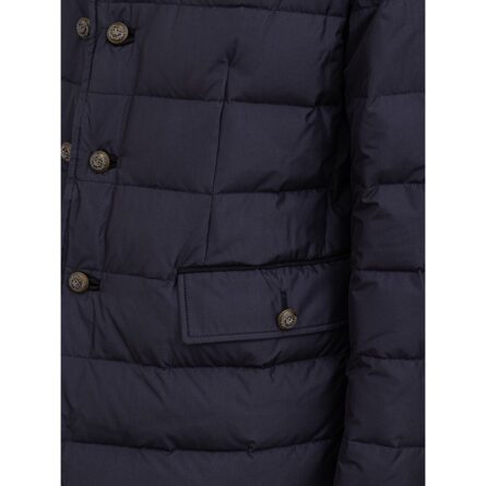 Blue Polyester Coat - Image 4