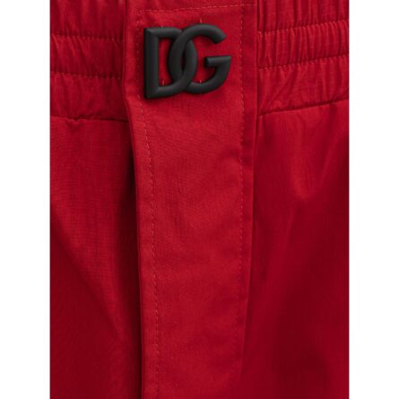 Red Polyamide Athletic Pants - Image 4