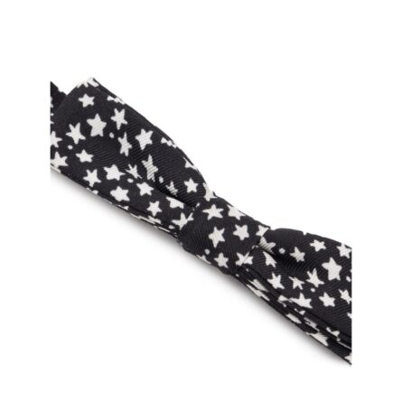 Black Silk Bowtie - Image 2
