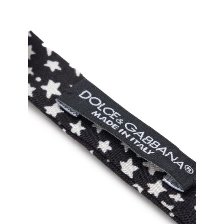 Black Silk Bowtie - Image 4