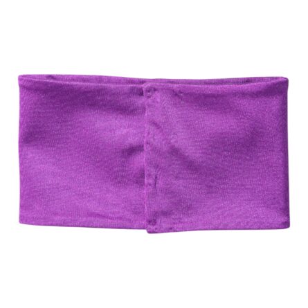 Purple Nylon Stretch Women Neck Warmer Scarf - Image 3