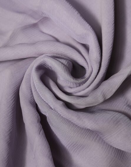 Purple Silk Rectangle Wrap Shawl Scarf - Image 4