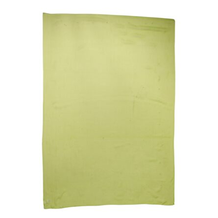 Green Silk Rectangle Wrap Shawl Neck Warmer Scarf - Image 3