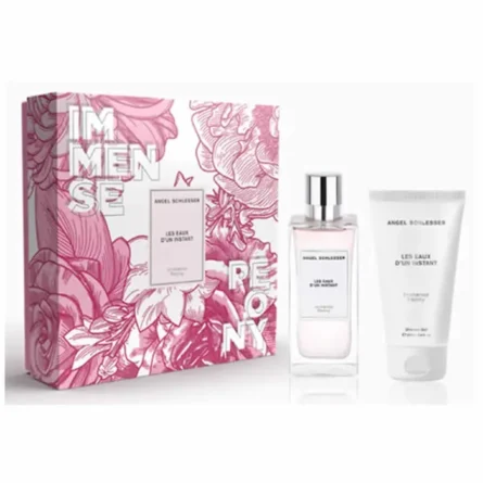 Angel Schlesser Les Eaux D'Un Instant Immense Peony Eau De Toilette Spray 100ml Set 2 Pieces - Image 1
